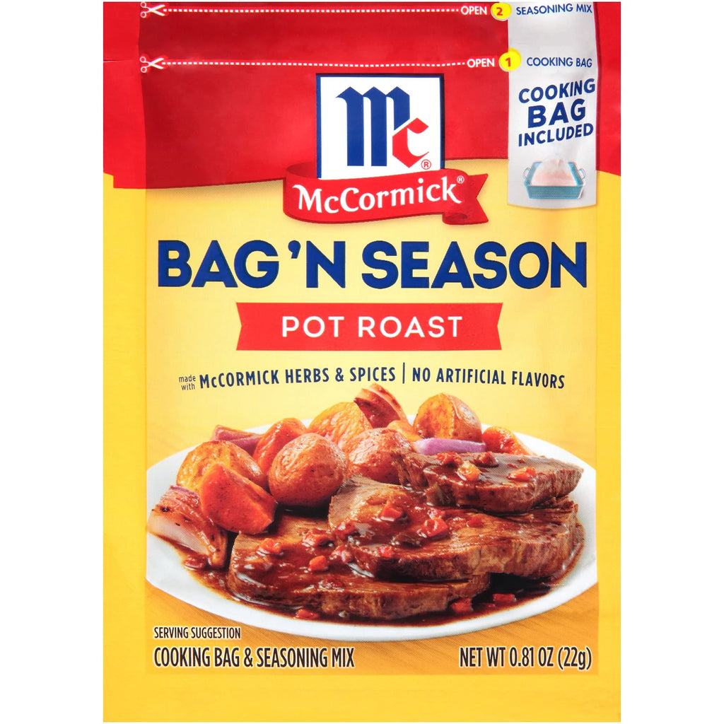 Pot Roast Seasoning Bag, 0.81 oz, 6 Pack F147