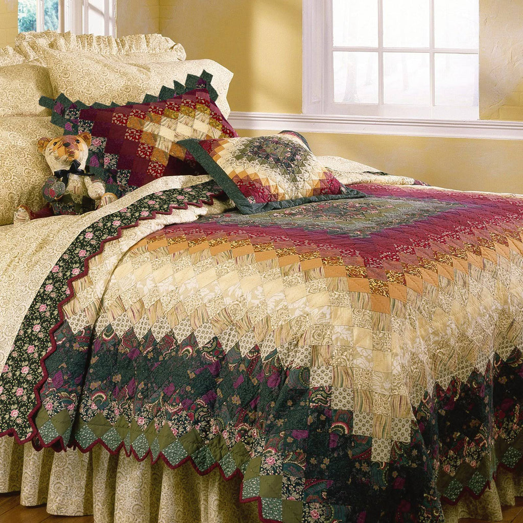 Cotton Pieced Quilt - Full/Queen F988795