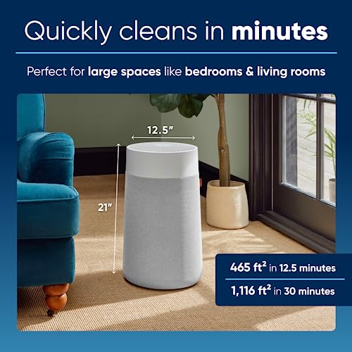 Air Purifier for Small Room, Bedroom, Home, Cleans 926 sqft, HEPASilent for Pets, Allergens, Dust, Mold, Smoke E23720