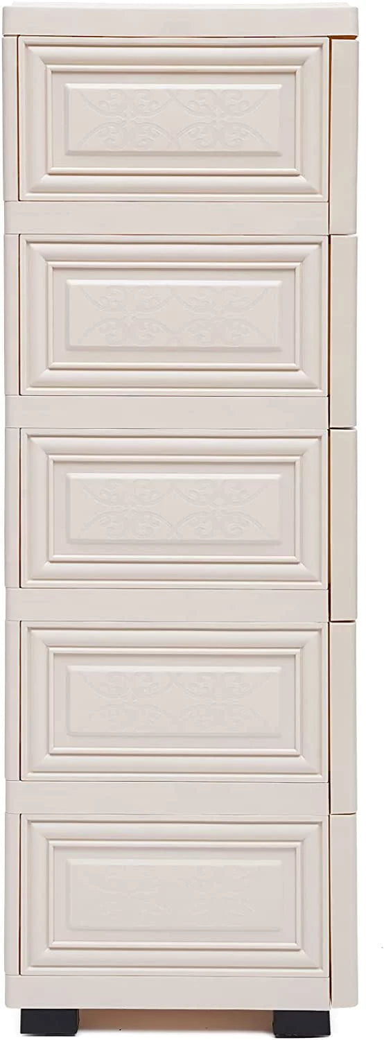 6-Drawer Tall Storage Cabinet for Bedroom, Playroom, Kids Room P4546