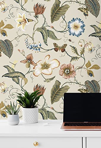 Floral Peel and Stick Wallpaper F146199
