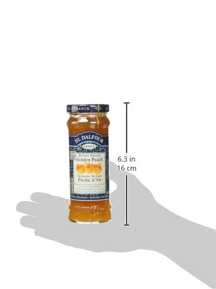 Peach Fruit Preserve, 10 oz (Pack of 6) M8029