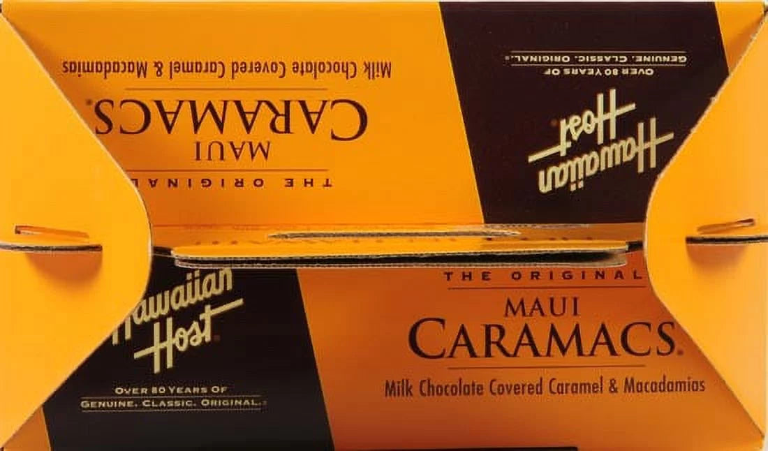 Milk Chocolate Covered Caramel Macadamias, 6 Oz. Z4414