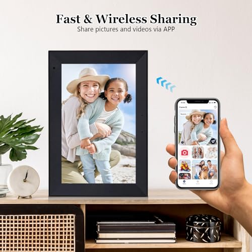 10.1 Inch WiFi Digital Picture Frame with Touchscreen I396113