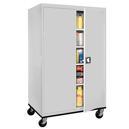Mobile Storage Cabinet, Charcoal F915