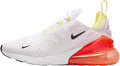 Nike Air Max 270 Women's Shoes (FZ3624-100, White/Bright Crimson/Pink Foam/Black) Size 8