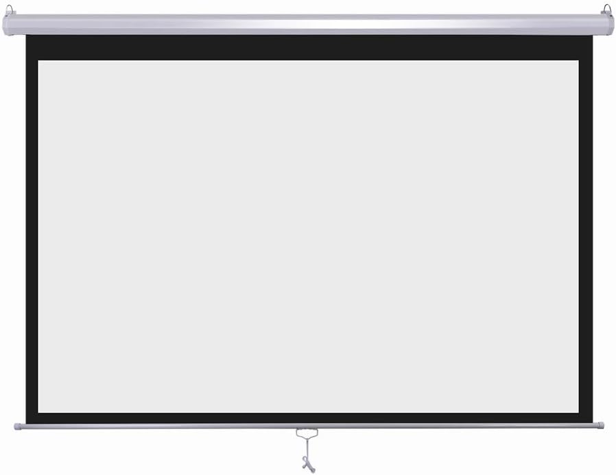 100" 16:9 Manual Pull Down Projector Screen Z400