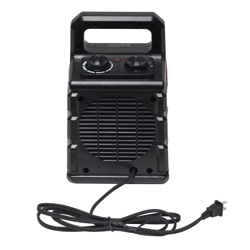 Portable Ceramic Forced Air Electric Heater, 120V W961