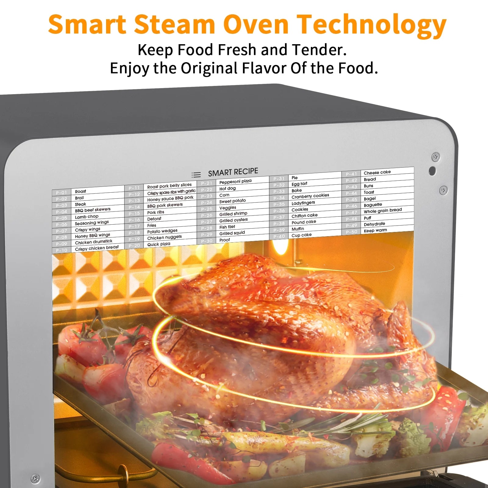Air Fryer Toast Oven Combo with Rotisserie and Dehydrator, Extra Large Capacity Y873