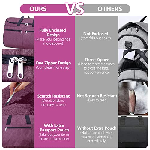 Convertible Travel Duffel Suit with Shoe Compartment R225101
