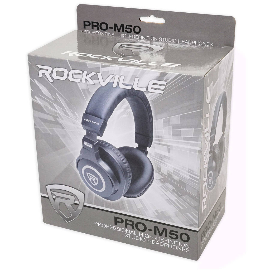 3.5" Powered Studio Monitor Speakers with Headphones E163769