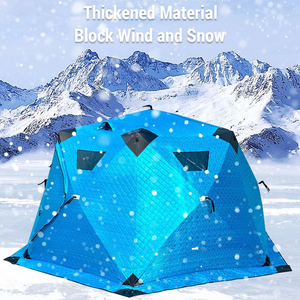 Insulated Ice Fishing Tent for 5-8 People P33632