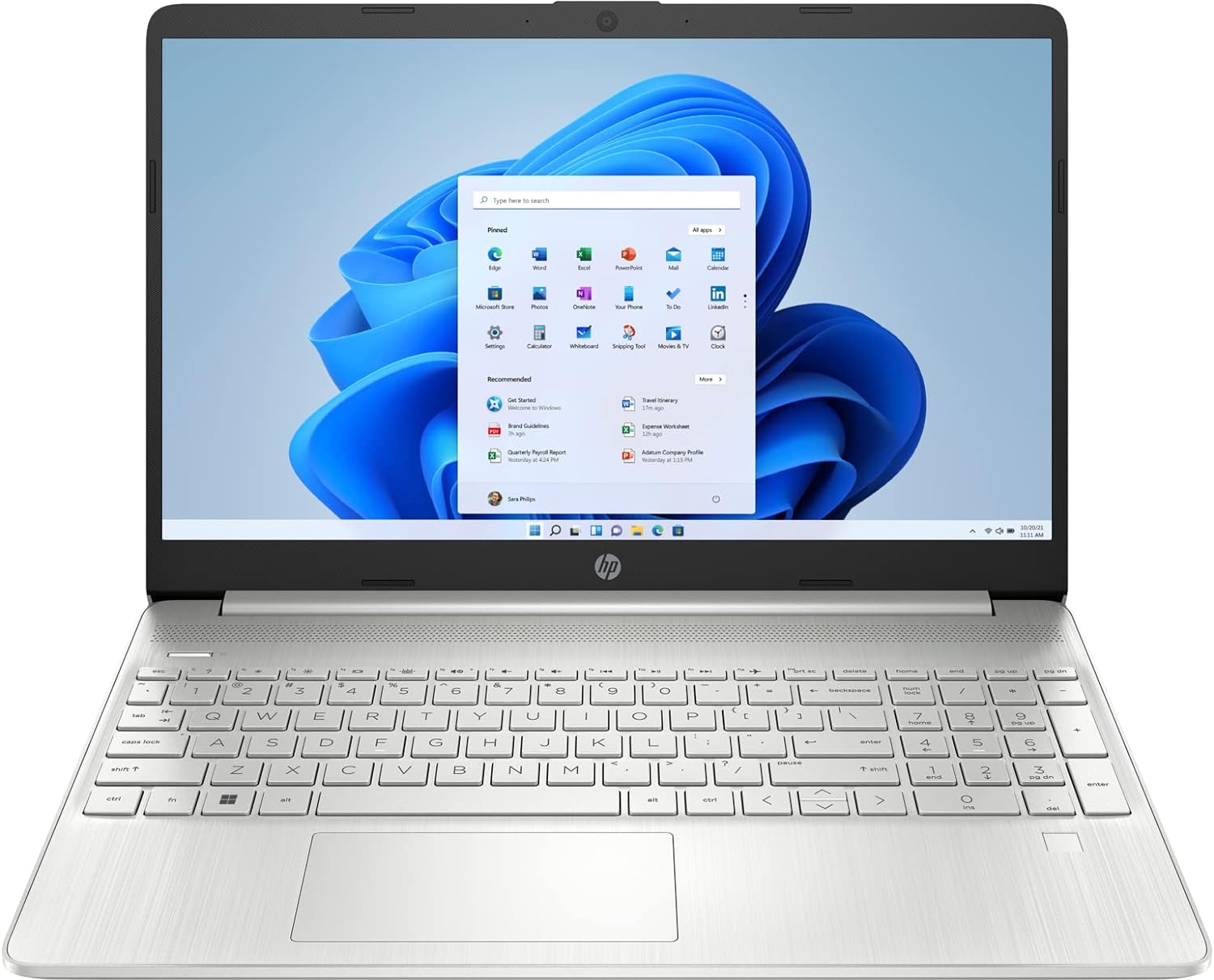 HP Newest Pavilion 15.6" FHD Touchscreen Anti-Glare Laptop, 20GB RAM, 1TB SSD Storage, Intel Core i3-1215U, Up to 11 Hours Long Battery Life, Type-C, HDMI, Windows 11 Home, Silver