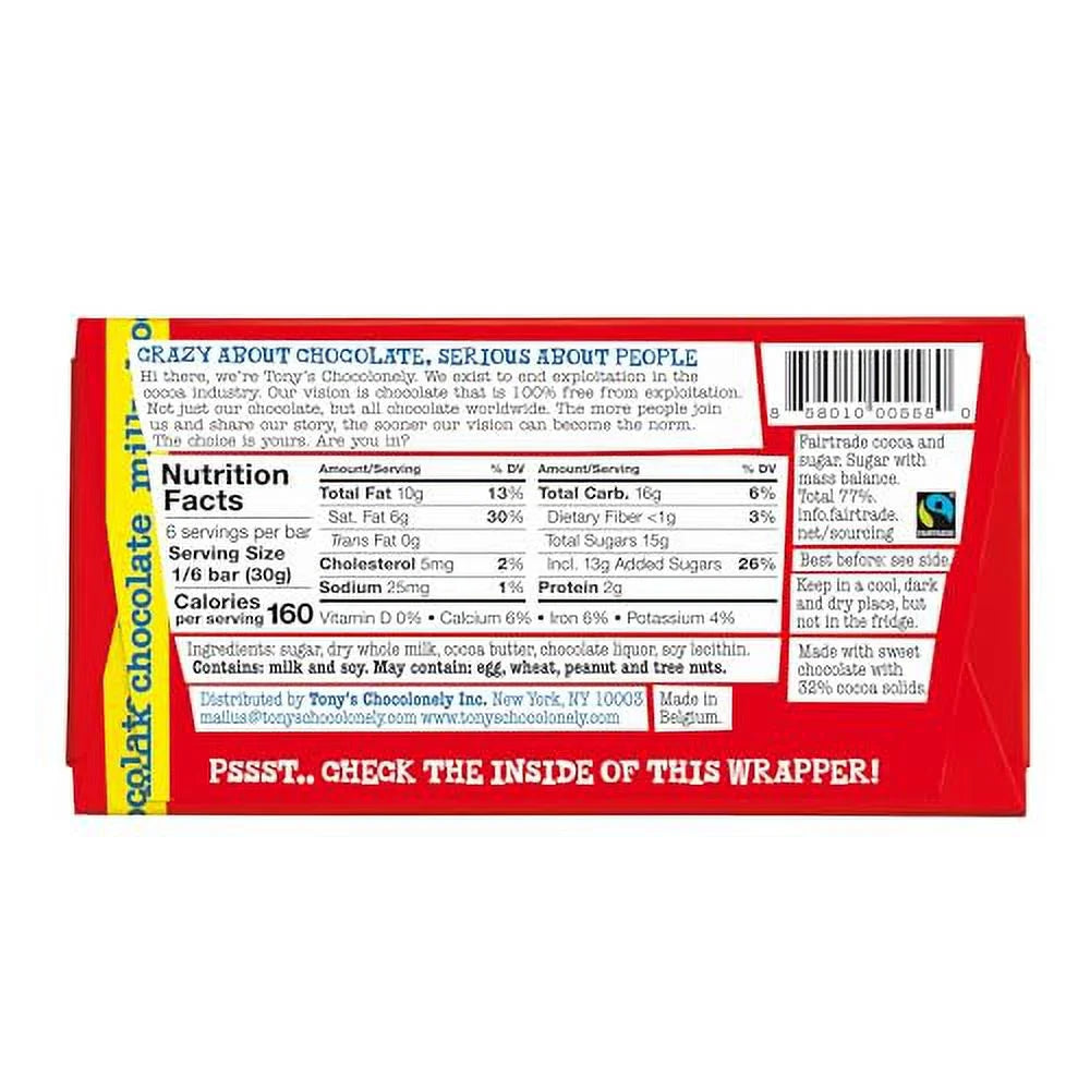 Milk Chocolate Bundle, 6 Bars F31951