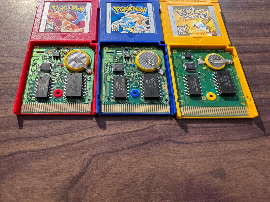 Pokemon Red Yellow Blue for Nintendo GameBoy Z664