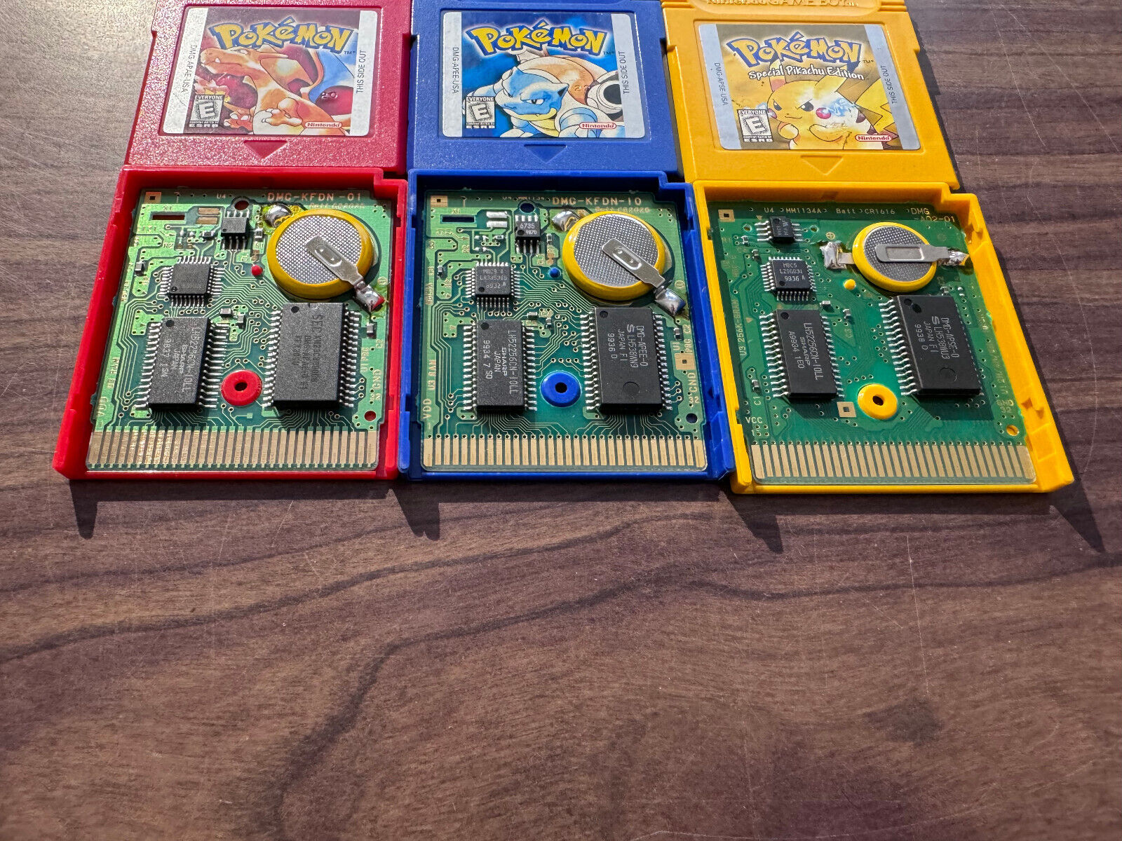 Pokemon Red Yellow Blue for Nintendo GameBoy Z664