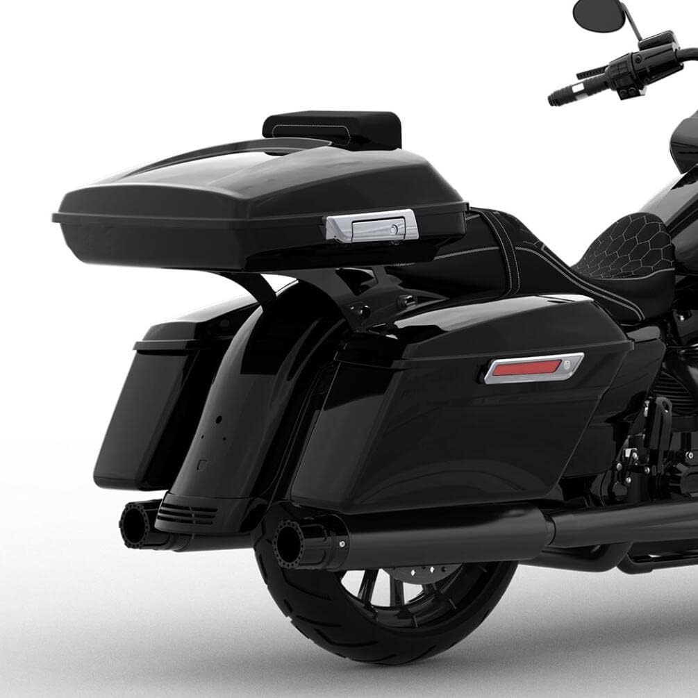 Razor Tour Pack & Latches with Keys Compatible with 2015-2021 Road Glide, Street Glide, Electra Glide F778829
