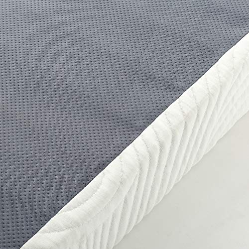 Metal Box Spring Mattress Foundation, 9 Inch, Full, White W306849