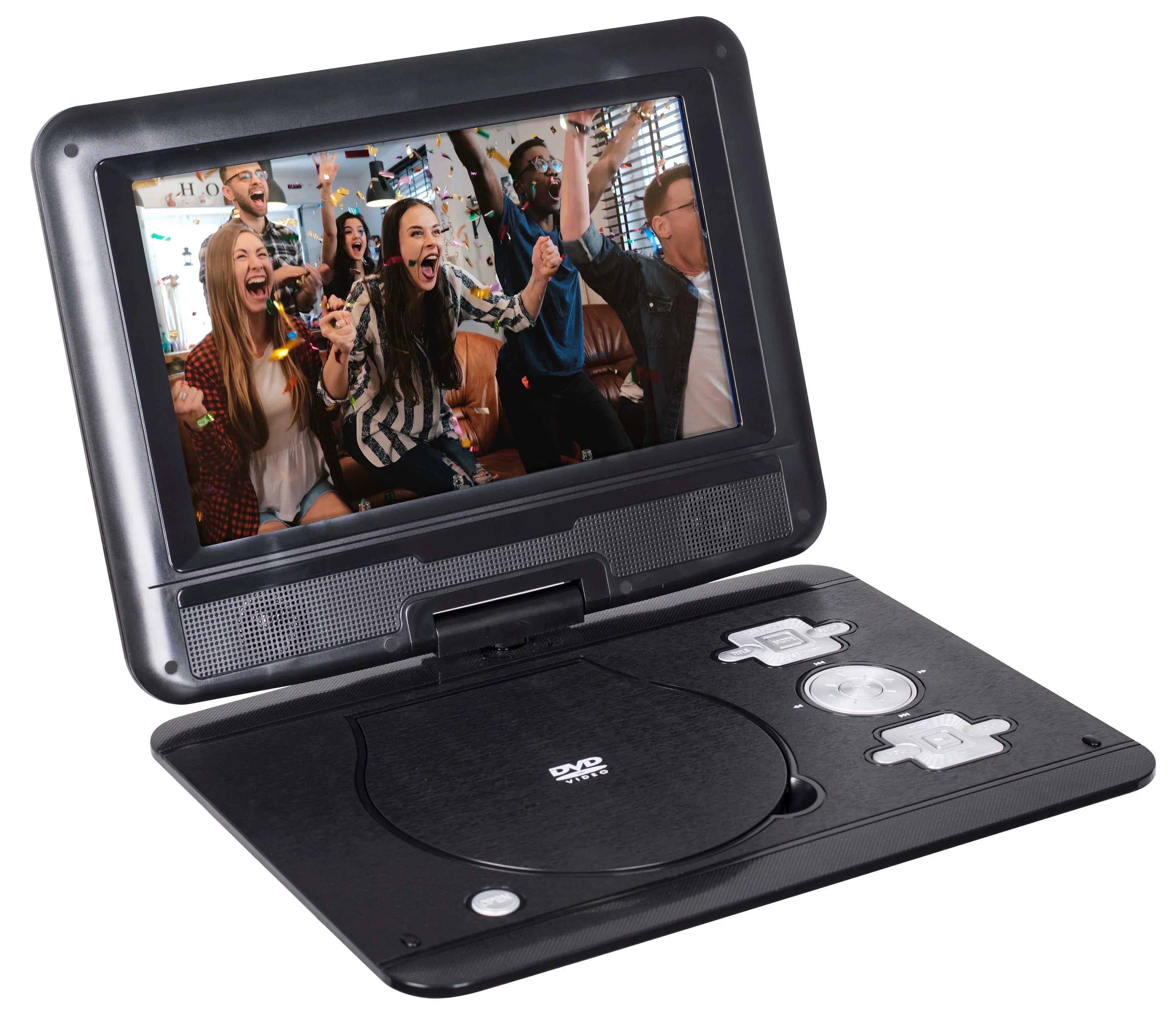 10" Portable DVD/Media Player with 5 hr. Battery, Black P76156