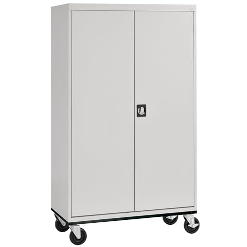 Mobile Storage Cabinet, Charcoal F915