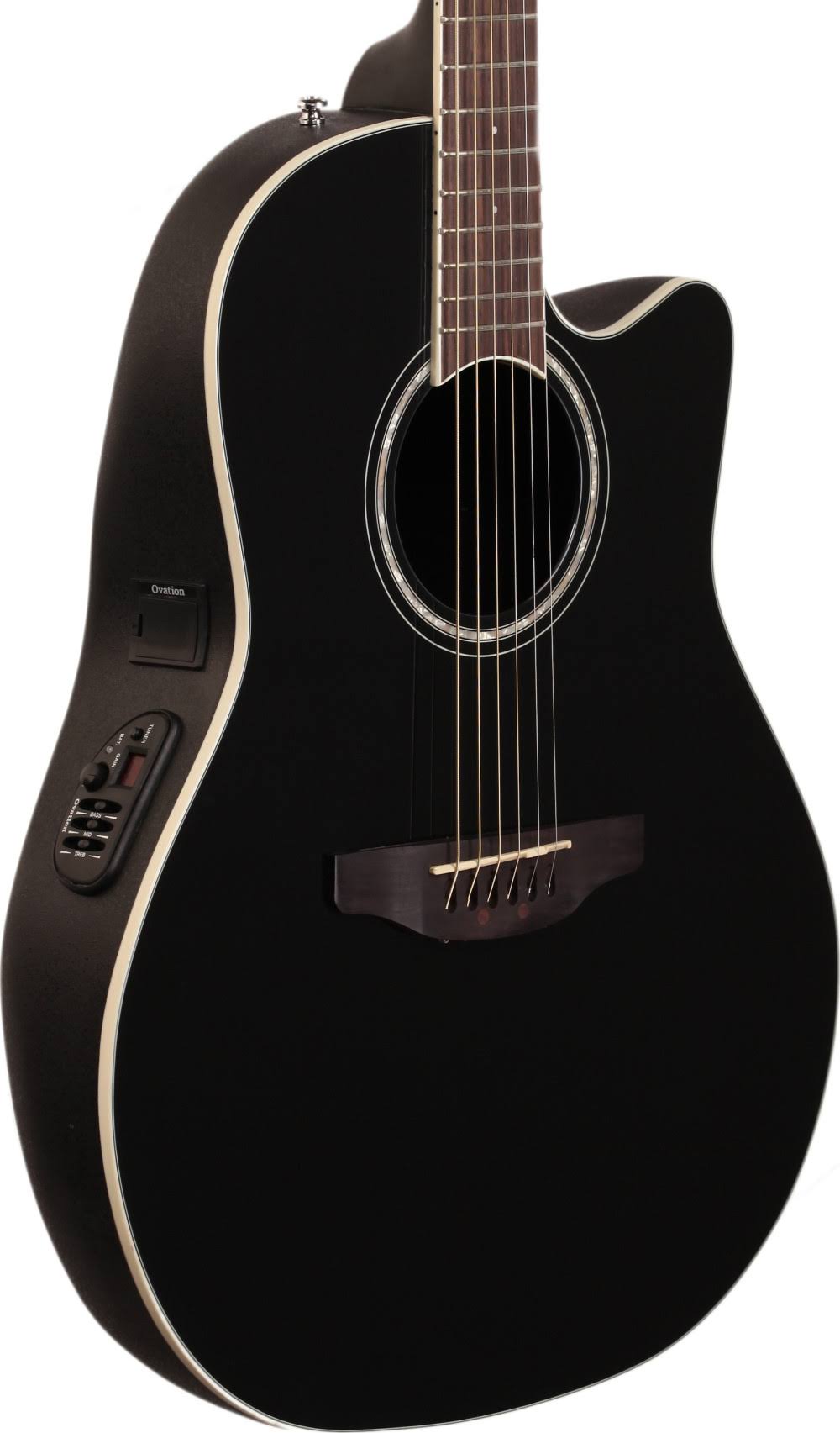 Acoustic Electric Guitar, Black C189767